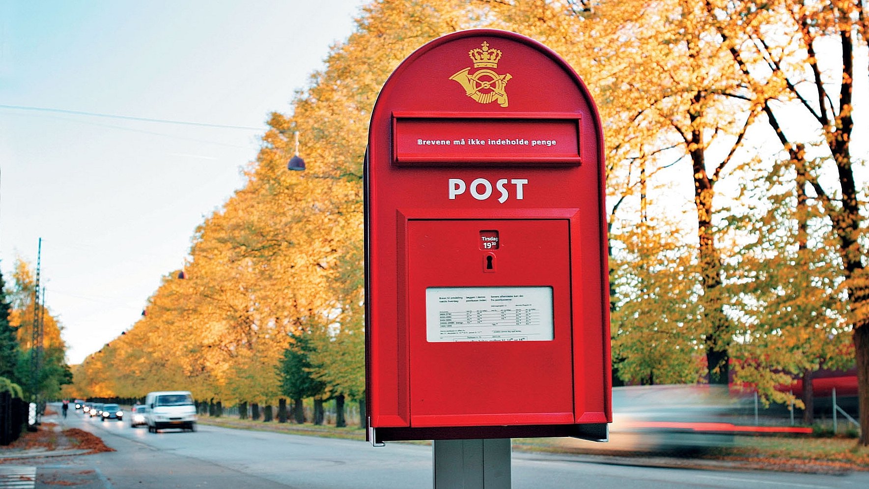 postkasser ned | Østjylland