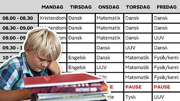 Skoledagene kritiseres for at være for - nu er ændringer tæt | TV2 Østjylland