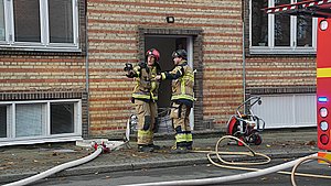 Køkkenbrand spredte sig til taget