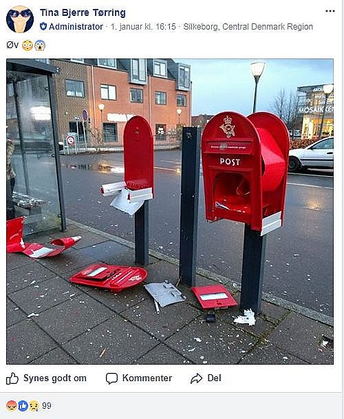 Had leder samlet set Post Nord om ødelagte postkasser: - Vi er kede af det | TV2 Østjylland