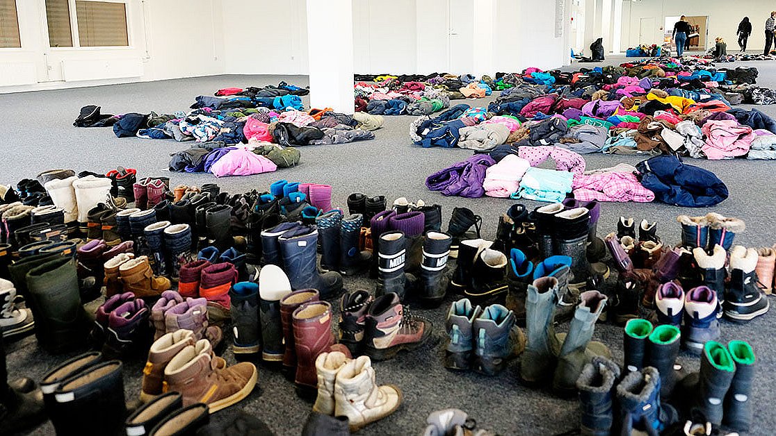 fryser: 100 poser med overtøj og støvler på vej til og børnehaver | Østjylland