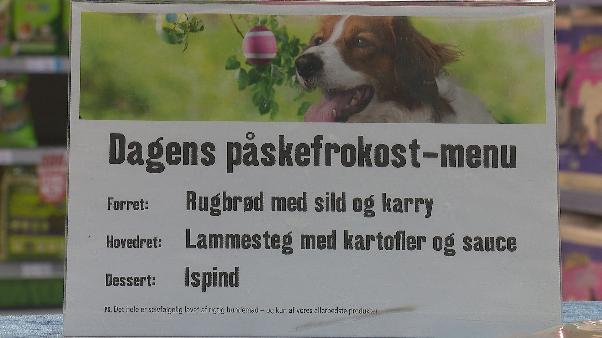 Påskefrokost for hunde: - Det en meget jeg får hjem | TV2 Østjylland