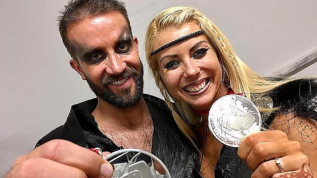 Dansere fra Aarhus vinder den fjerde VM-medalje år | TV2 ØSTJYLLAND